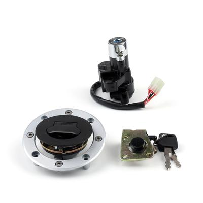 Ignition Switch Tank Cap Seat Lock Set For Suzuki GSXR 750 93-99 GSX-R 600 1997-2000