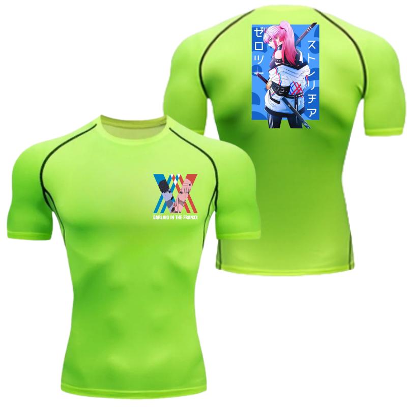 

Мужская компрессионная футболка с коротким рукавом Zero Two Дышащая Быстросохнущая Эластичная Принт Паука Для Бега Велоспорта Тренировок в Зале XXXL