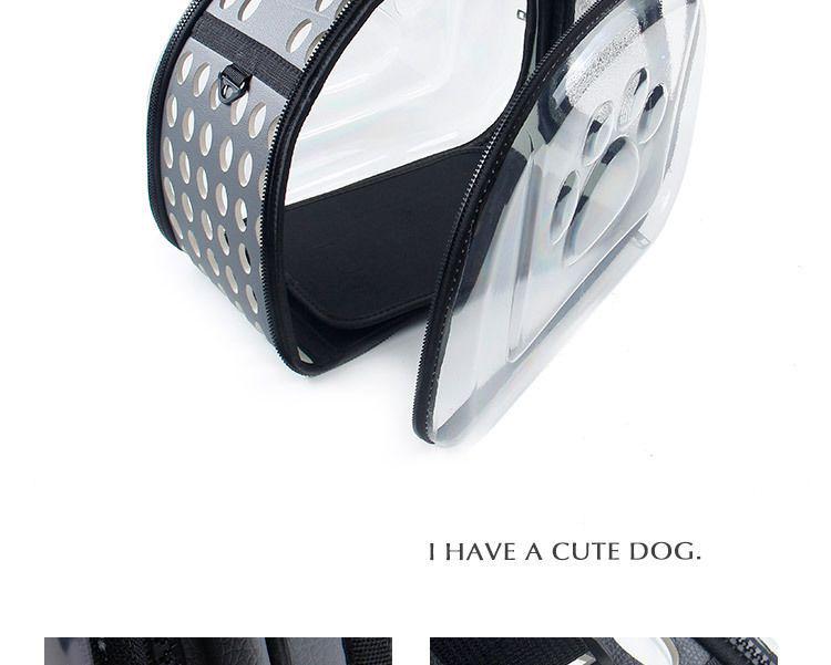 Portable Transparent Cat and Dog Backpack Carrier