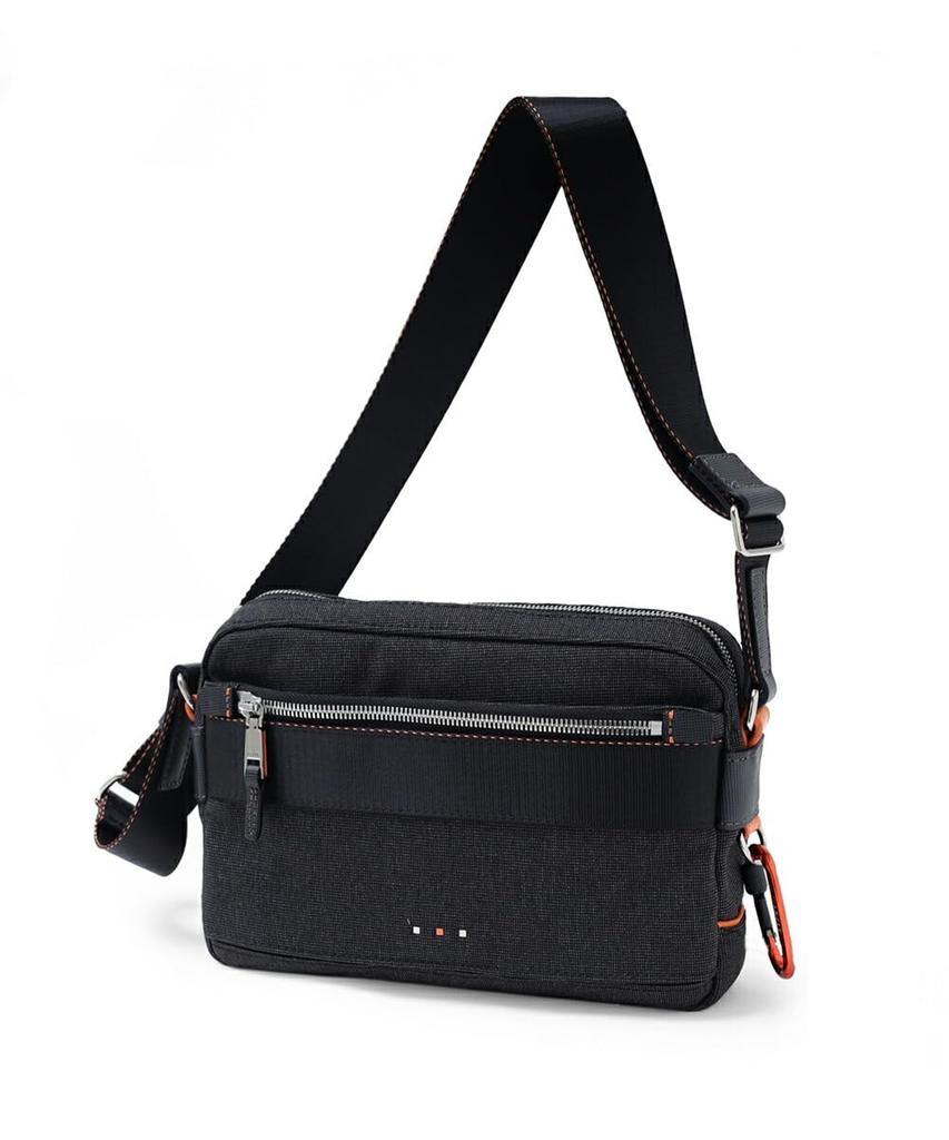 [ISIT] Mini Shoulder Bag, Horizontal (Needle) No. 927112 (Black)