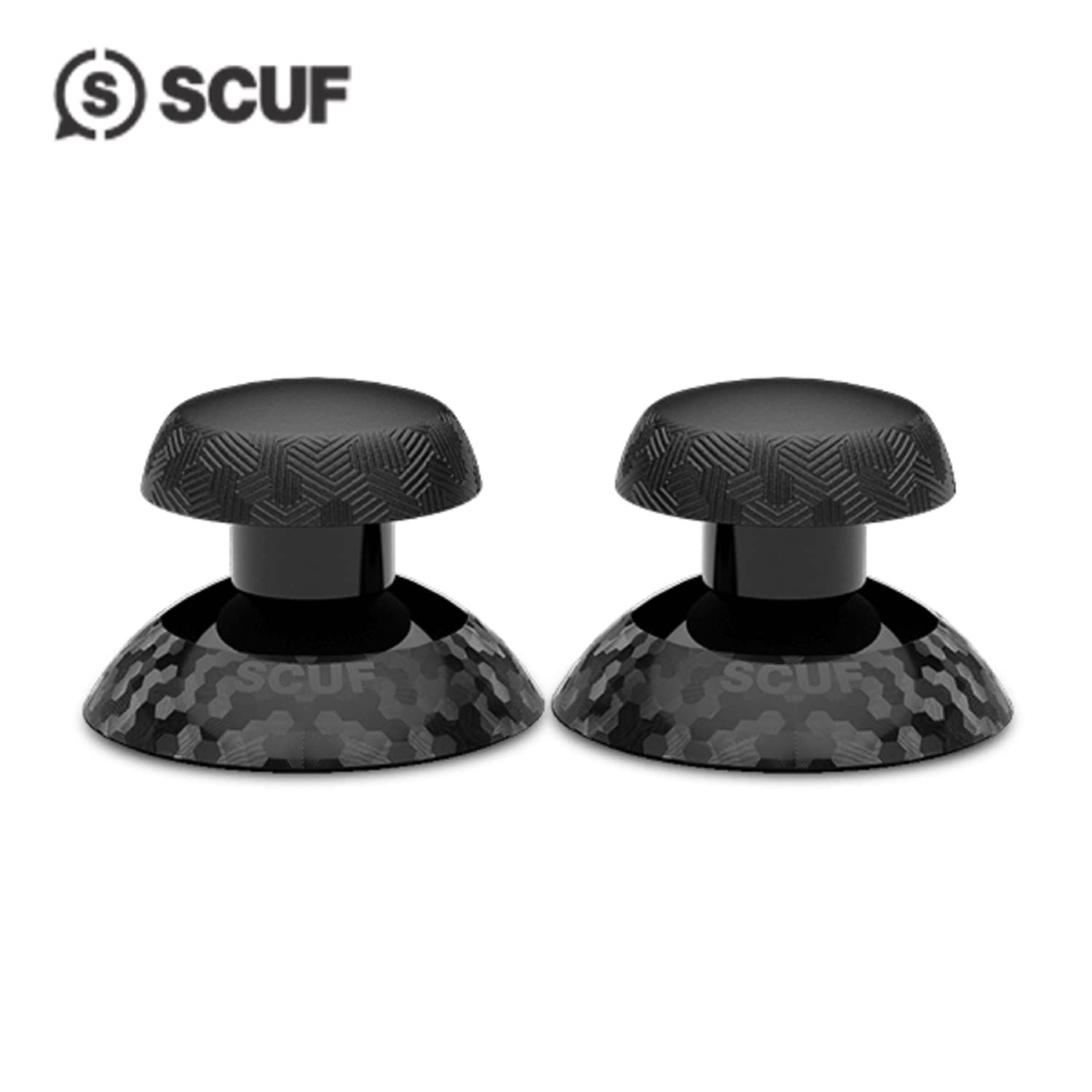 

SCUF Replacement Convex Standard Stick Black Dome Type REFLEX FPS PRO PS5 DualShock5 Controller Compatible чорний
