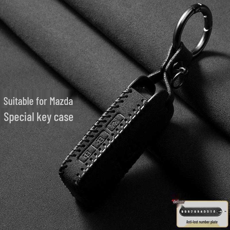 Suede Key Pouches for Mazda 3, Atenza, Axela, CX5, CX4, and Mazda 6 Cases