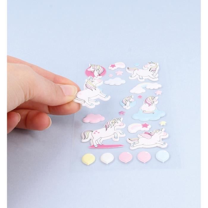 PUFFIES 3D UNICORNS - RAINBOW