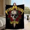 Rock Band G-GUNS N R-ROSES Blanket For Sofa Room Microfiber Bedding Blanket office Travel Gift Home