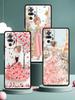 Cartoon Girl Phone Case Cover for Redmi 14C 10C Note 15 14 13 12 10 11 K40 Pro Plus 5G Soft TPU Shockproof Shell Funda Capas Bag