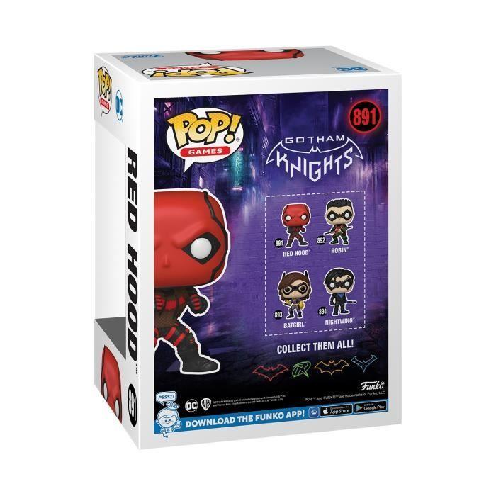 Funko pop! games: gotham knights - red hood