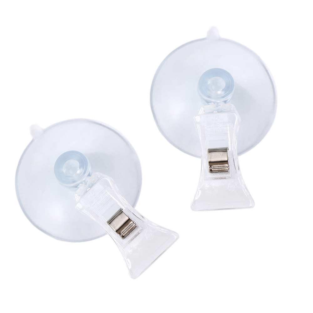 Plastic Room Mall Clamping Door Window Living Room Card Holder Auto Fasteners Suction Cup Clip Fixing Clip Sucker Clamp