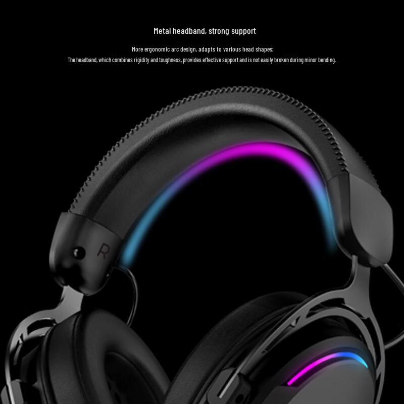 Lenovo ThinkPlus X370 RGB 7.1 USB Gaming Headset (CN version)
