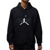Air Sport Crossover Fleece Pullover Hoodie 'Black' Men's HQ8695-010
