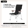 Aluminum Alloy Sea Dog Chair Adjustable Position Folding Recliner for Fishing Camping Beach Outdoor Activities