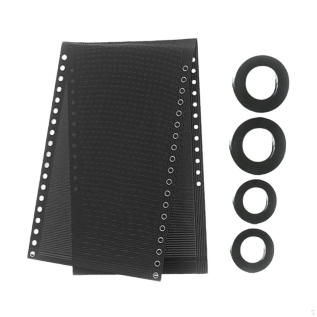 Chair Replacement with Bungee Cord Kit, Breathable , Folding Net Repair Kit for Chairs