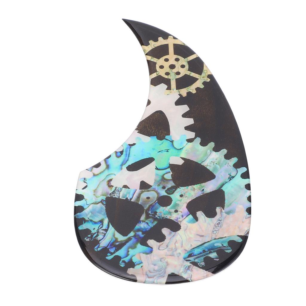 Acoustic Guitar Pickguard Self Adhesive Guitar Scratch Guard Plate Guitar Replacement Parts for Acou