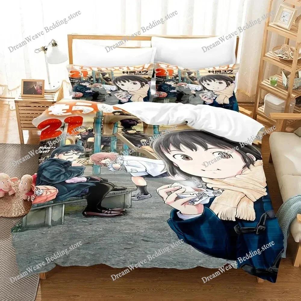 3D Printed Anime Ippon Again Bedding Set Boys Girls Twin Queen Size Duvet Cover Pillowcase Bed Kids Adult Home Textileextile9639