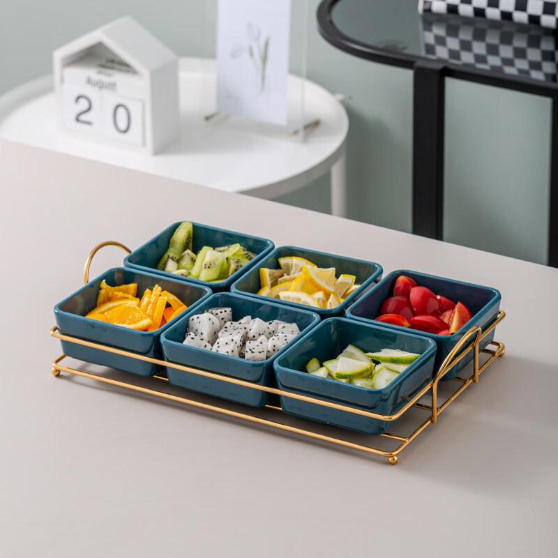 

WUHE Melamine Compartmented Serving Platter