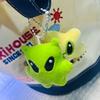 Kawaii Cute Green Alien Plush Keychain Soft Cute Yellow Alien Toy Plushie Pendant Student Schoolbag Decor For Adults Gifts