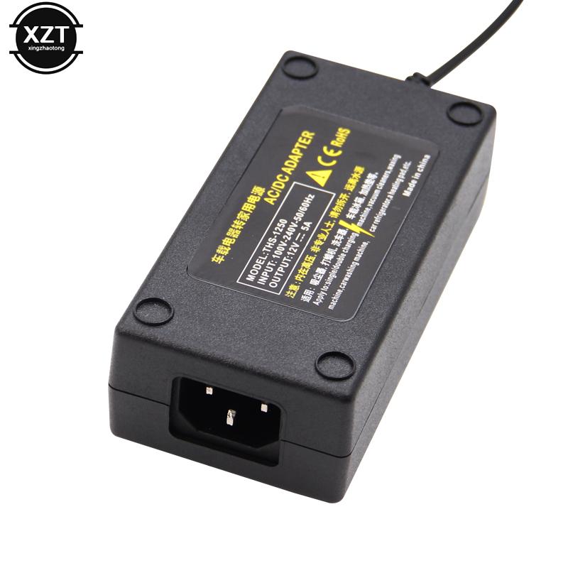 AC Power Converter DC 110V 220V To 12V 5A Car Cigarette Lighter Charger Socket For Car Vacuum Cleaner Refrigerator Adapter