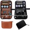 Leather Golf Tool Bag - Multi-functional, Large Capacity, Convenient Carry with Logo Print