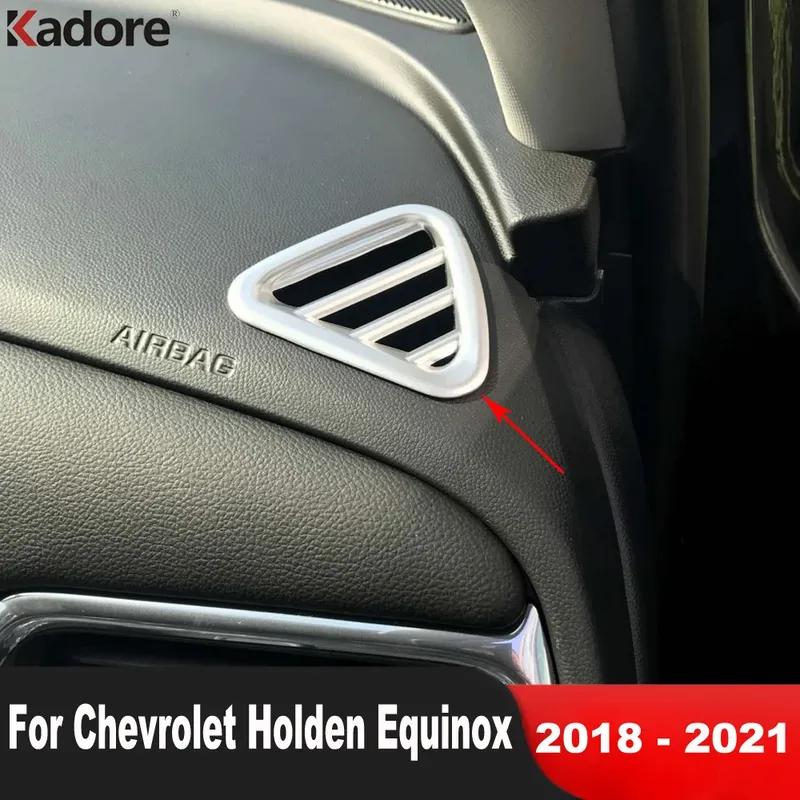 Car Front Upper Air Condition Vent Outlet Cover Trim For Chevrolet Holden Equinox 2018    Matte Interior Accessories