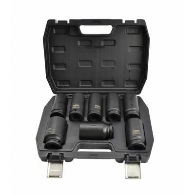 Awtools Zestaw Nasadek Udarowych 3/4" 8Cz. Długie Black Line
