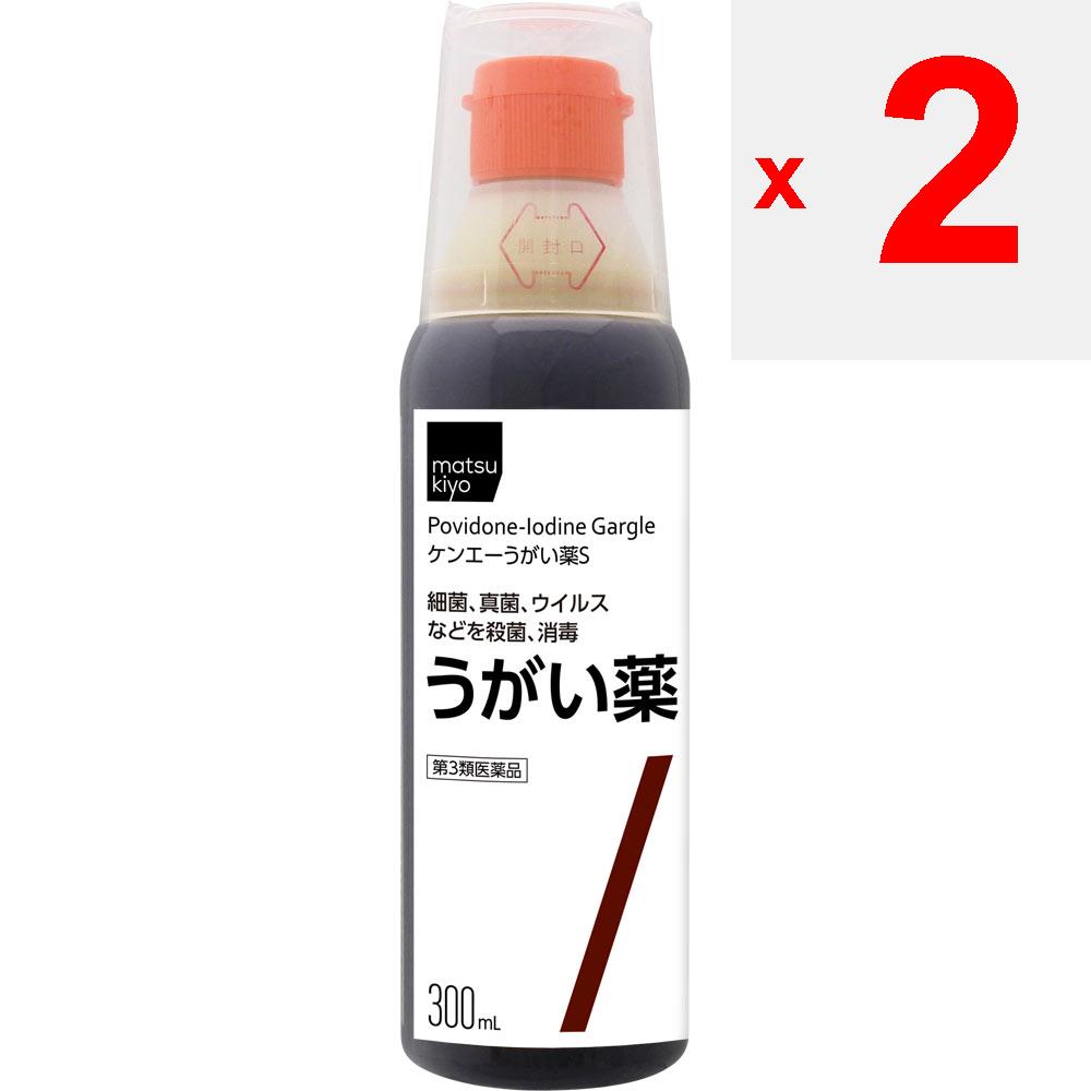 KEN-A Gargle S 300ml Cold Aids [Medicines] Sterilization, Disinfection, and Cleaning of the Mouth and Throat, Removal of Bad Breath Gargle