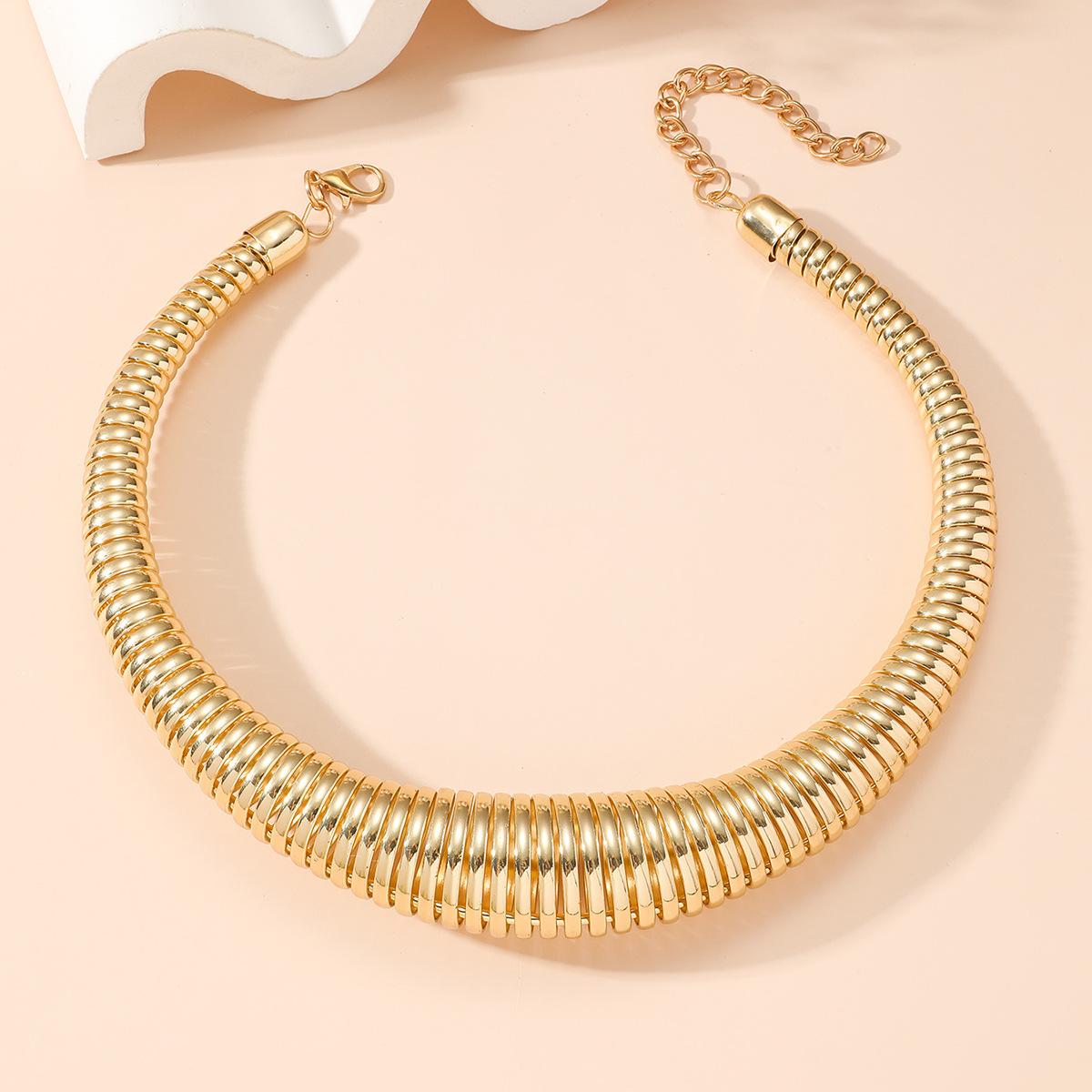 

Увеличенное цепное хип-хоп колье-чокер для женщин панк-рок змея ювелирные изделия аксессуар