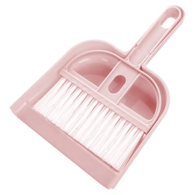 Hand Dustpan and Brush Set Efficient Cleaning Compact Portable   Broom Dustpan Combo for Desktop