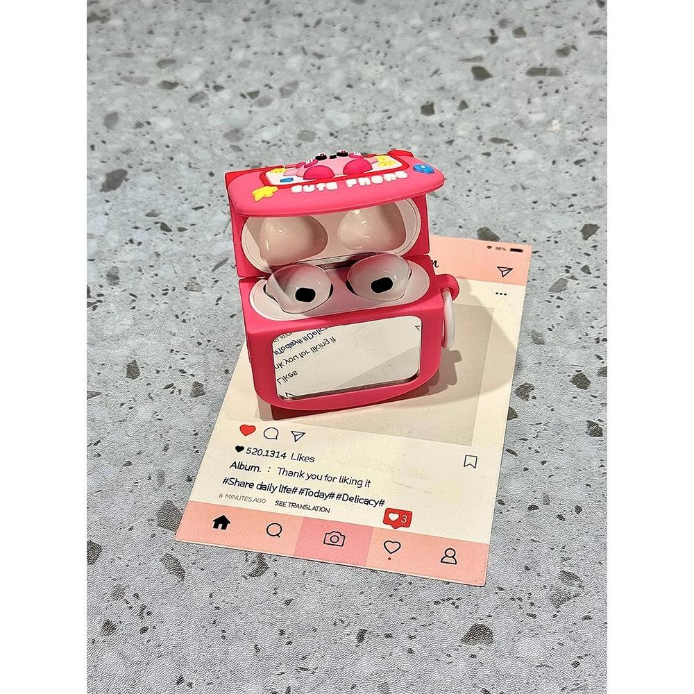 Cute cartoon star Kirby airpodspro1 silicone protective case new 1st generation earphone case 11th generation