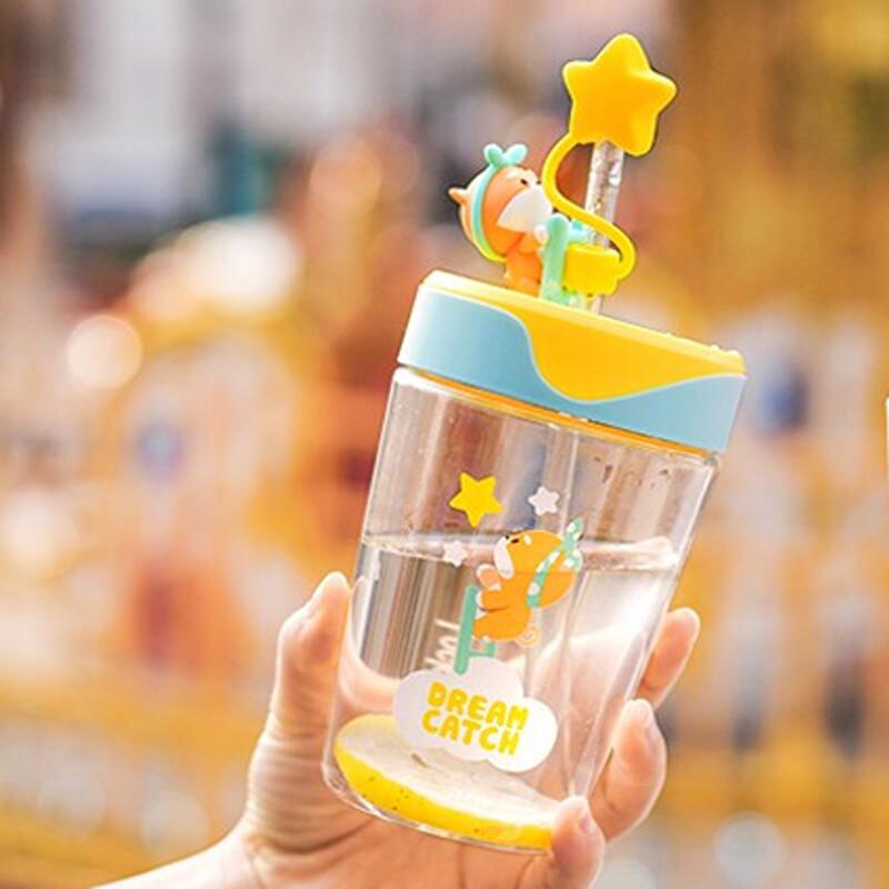 LOCK&LOCK Cute Insulated Straw Mug - 520ml