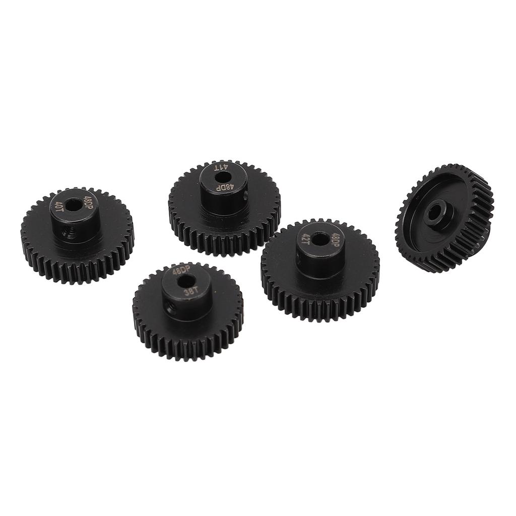 5 Buc. Pinion Motor RC F 48DP 0.53m 38T 39T 40T 41T 42T Accesoriu pentru Ax 3.175mm