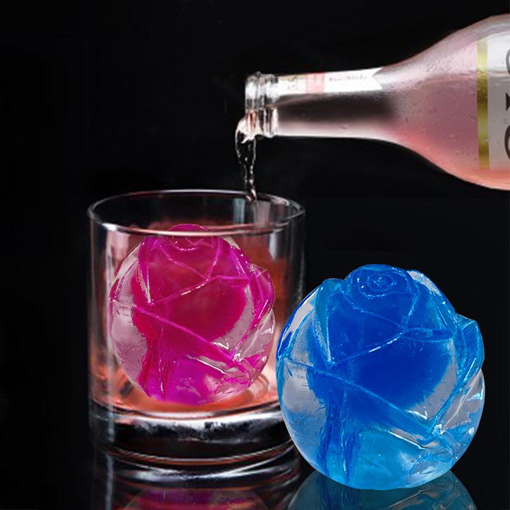 

DIY Rose Ice Ball Making Mould Practical Candle Making Stencil For Kitchen 3.2 x 2.7cm