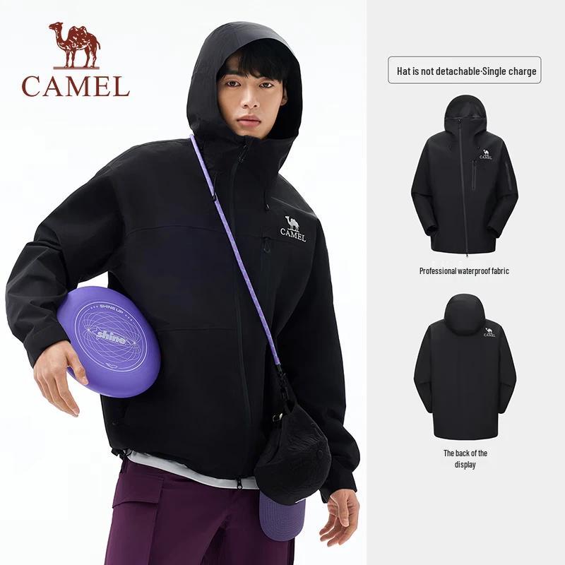 CAMEL Unisex Windproof Waterproof Outdoor Jacket 0079