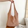 Hollow mesh woven women's bag summer shoulder underarm tote bag large capacity