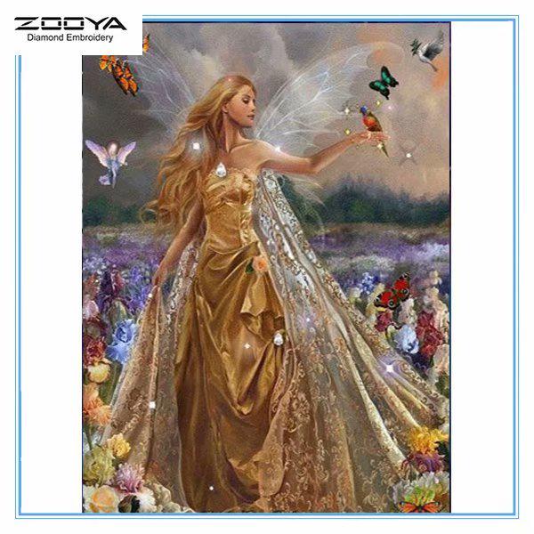 

ZOOYA DIY 3D Алмазная вышивка Крестиком Главная Декор Ангел