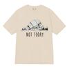 Funny At Walker Not Today Harajuku T Shrits Graphics Print Mens Women Tee Shirt High Quality Short Sleeves Streetwear Teenagers