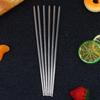 Stainless Steel Chopsticks Reusable Household Round Metal Chop Sticks Japanese Sushi Food Stick Kitchen Tableware Cutlery
