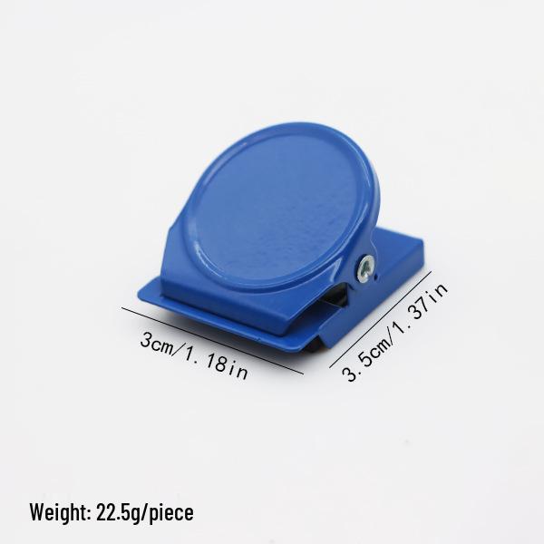 Metal Magnetic Clip: Strong Candy Color Magnet for Refrigerator & Whiteboard