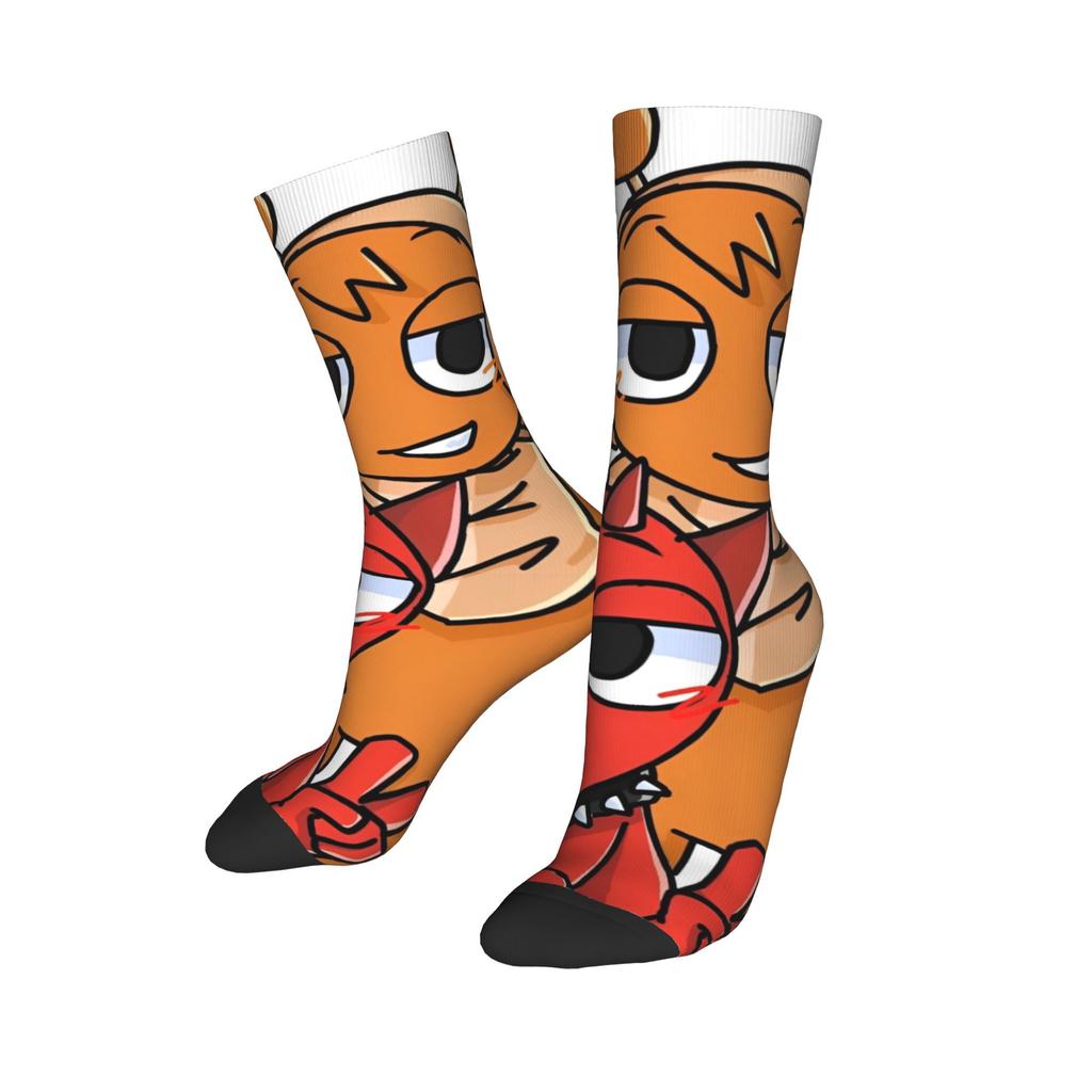 Sprunki Incredibox Socks for Women Men Breathable  Soft Long Socks Sweat Absorbing