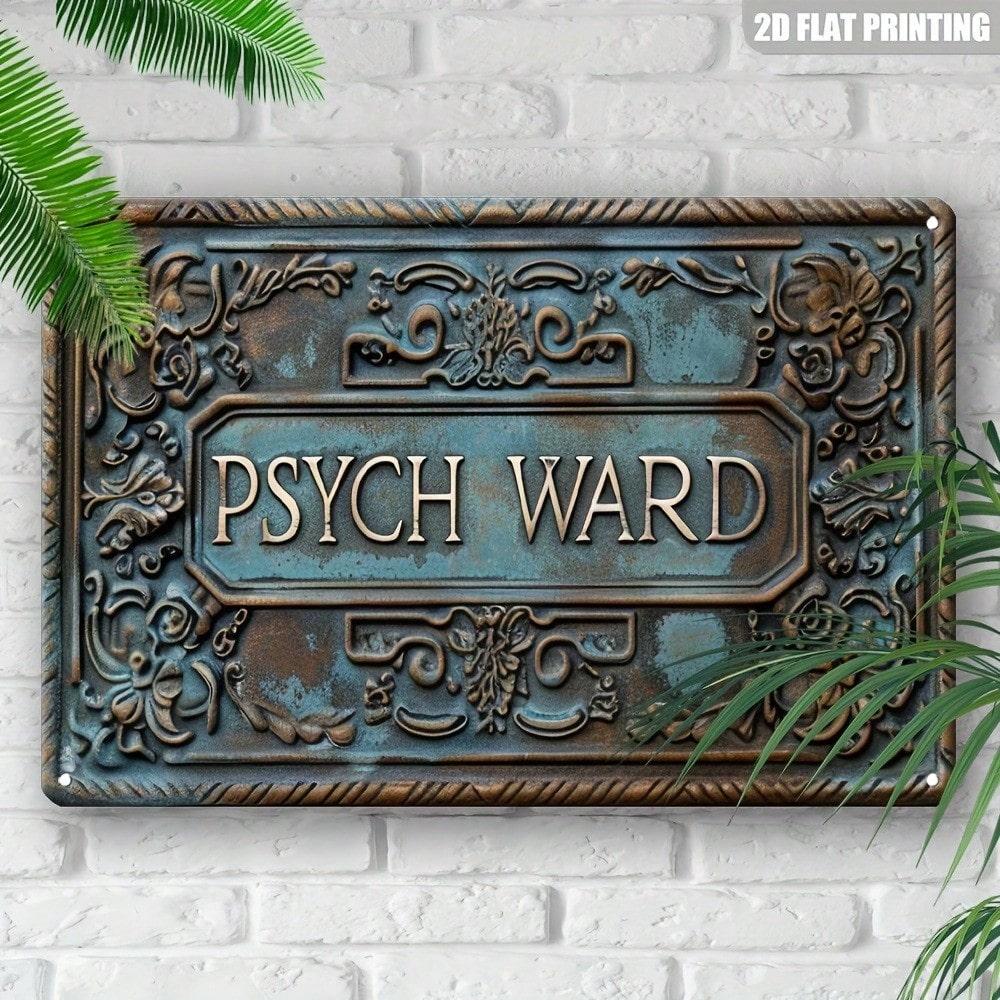 

Vintage Metal Wall Art Sign Tinplate Painting 8x12 Inch Home Decor Retro Room разноцветный
