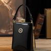 European & American Shiny Patent Leather Mini Crossbody Bag - Street Fashion One-Shoulder Mobile Handbag, Light Luxury Style.