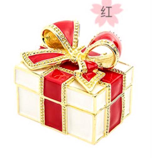 

Таинственная подарочная коробка для ювелирных изделий, шкатулка для безделушек, металлические эмалированные фигурки, коллекционные свадебные рождественские подарки, держатели для колец, органайзер