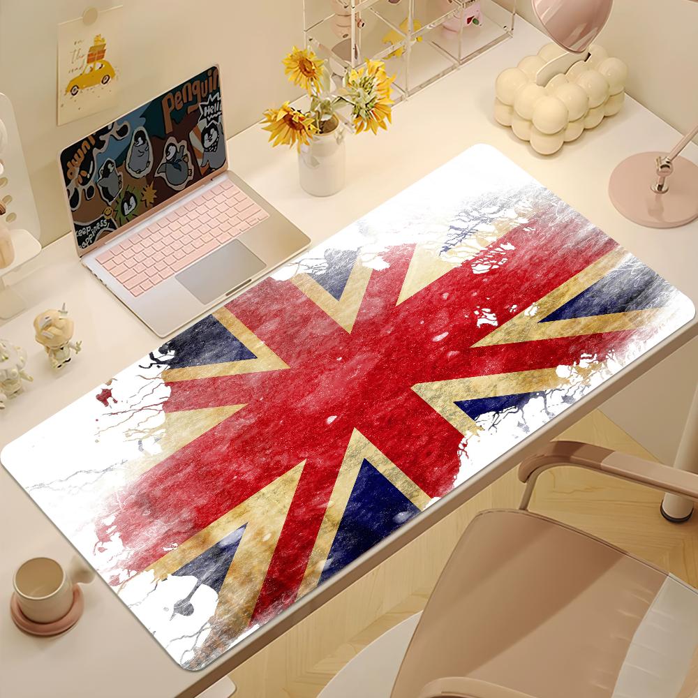 UUK EEngland Flag Union JJack Mouse Pad Desk Mat Large Nonslip Antifray Keyboard Ergonomic Office Rubber PC Home Custom