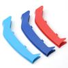 Front Center Grille Insert Racing Grills Trim Clip Cover 9 Rod For BMW 4 Series F36 F33 F32 M Sport 2013- Car