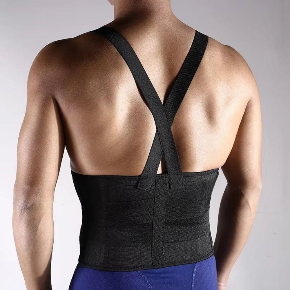 With Suspenders Spine Support Belt Back Brace Lumbar Corset  Sports Activities
