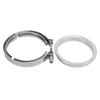 5.75in Exhaust Downpipe Flange Clamp Replacement for Borg Warner S400 S480 S463 S467 T6 Turbo