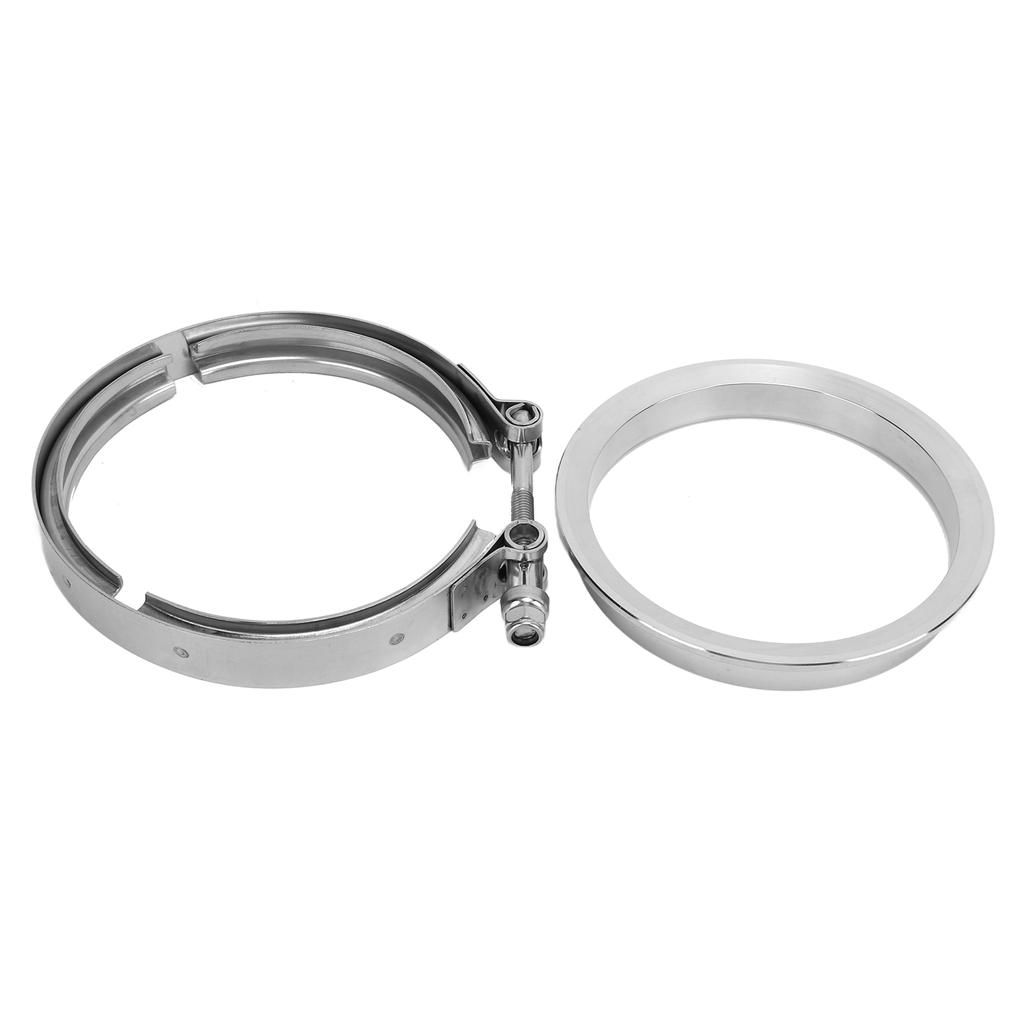 5.75in Exhaust Downpipe Flange Clamp Replacement for Borg Warner S400 S480 S463 S467 T6 Turbo