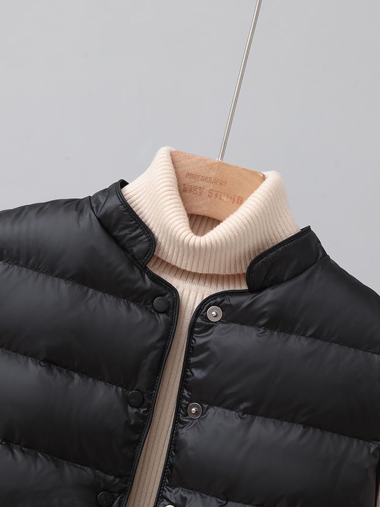 Women's 90% White Duck Down Lightweight Winter Vest - 2025 Casual Style