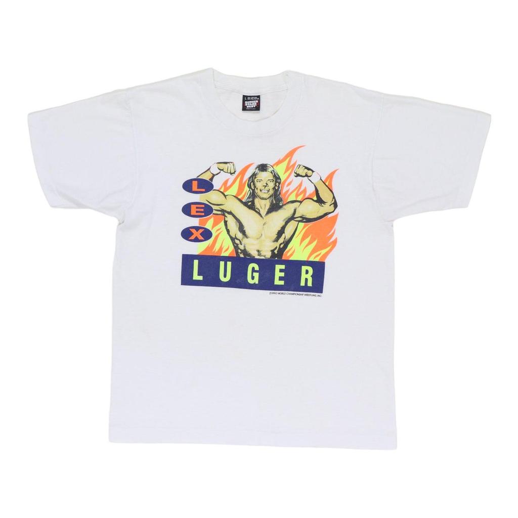 vintage 1990 Lex Luger WCW Shirt