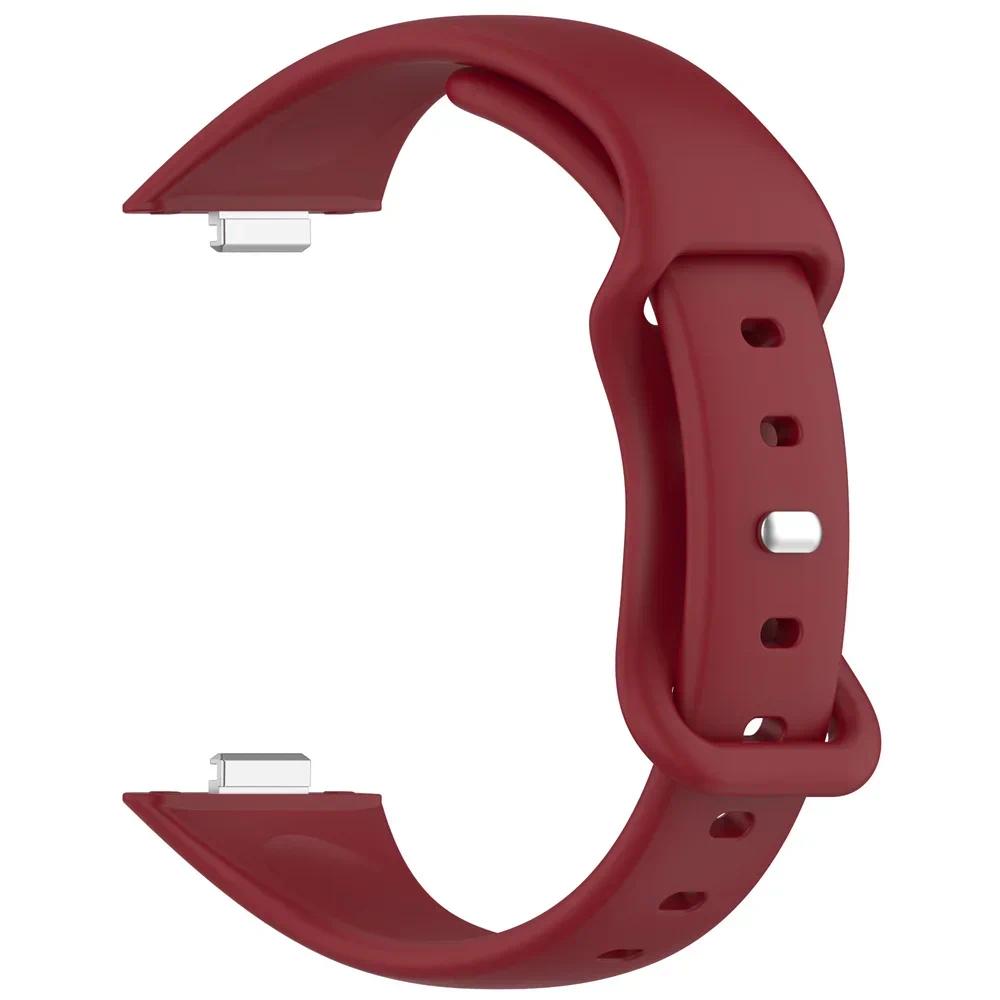 Soft Silicone Strap For Huawei Watch Fit 4 Fit 4 Pro Watchband Soft Silicone Wristband With Hidden Buckle For Huawei Watch Fit 3