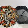 1PC Skeleton Floral Umbrella-8-Rib Reinforced Portable Folding Travel Suitable for All Seasons Outdoor Daily Use Is an Ideal Choice  -K0423