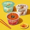 Paldo ARIH Copo Moderno para Macarrão Ramen 7 Sabores BTS Macarrão Ramen Ramyeon